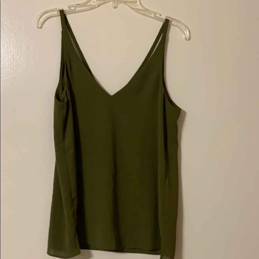 Green blouse